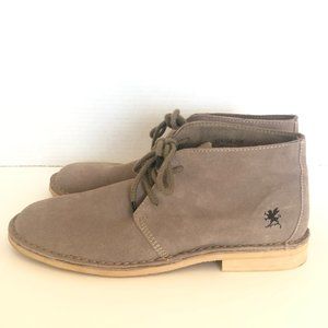 Stacy Adams Chukka Boots Tan Suede Mens Size 9.5 M Lace Up Ankle Boot